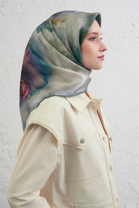 Armine Saf İpek Sura Eşarp 9426D 09