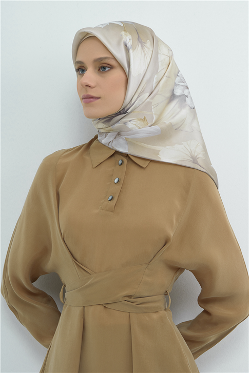 Armine Saf İpek Sura Eşarp 9505D 84