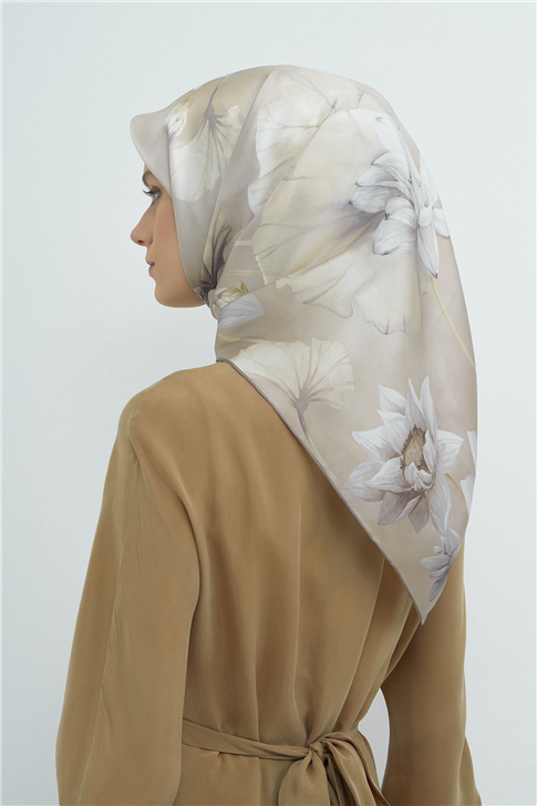 Armine Saf İpek Sura Eşarp 9505D 84