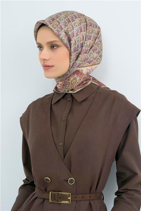 Armine Yeni Sezon 2026 Saf İpek Sura Eşarp 9518D 32