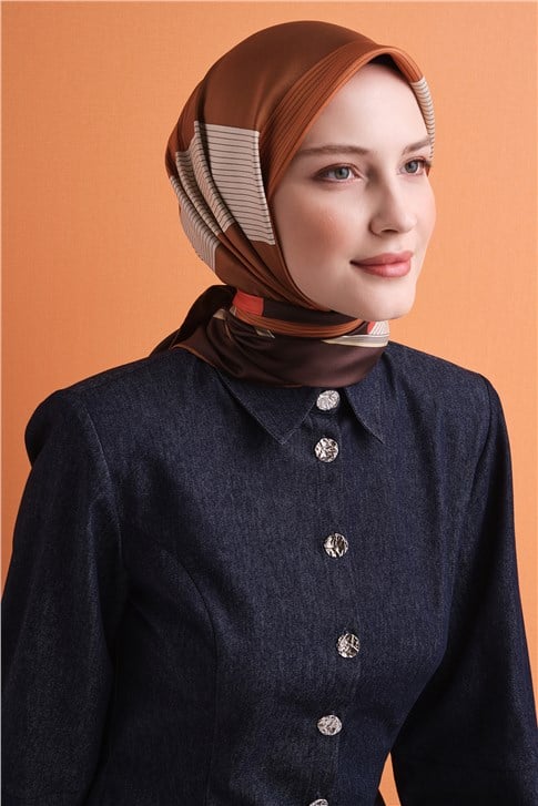 Armine Saf İpek Sura Eşarp 9610D 86