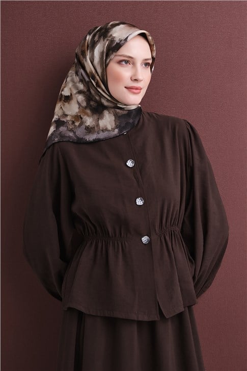 Armine Saf İpek Sura Eşarp 9613D 84