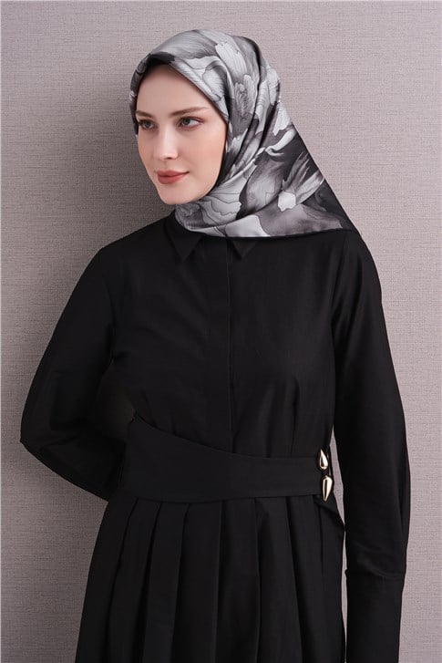 Armine Saf İpek Sura Eşarp 9627D 86