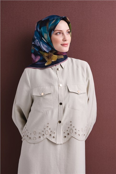 Armine Saf İpek Sura Eşarp 9632D 37