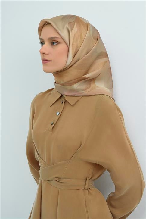 Armine Saf İpek Twill Eşarp 9519D 85