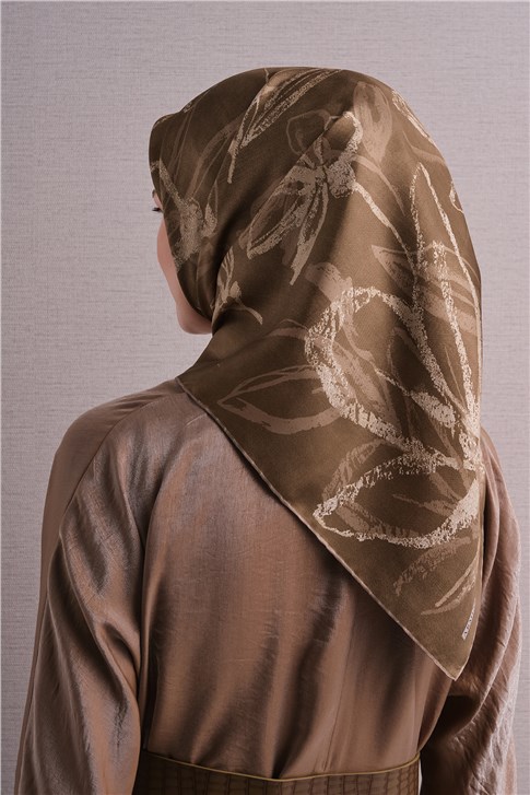 Armine Saf İpek Twill Eşarp 9600D 82
