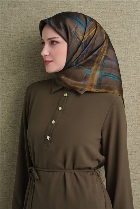 Armine Saf İpek Twill Eşarp 9602D 80