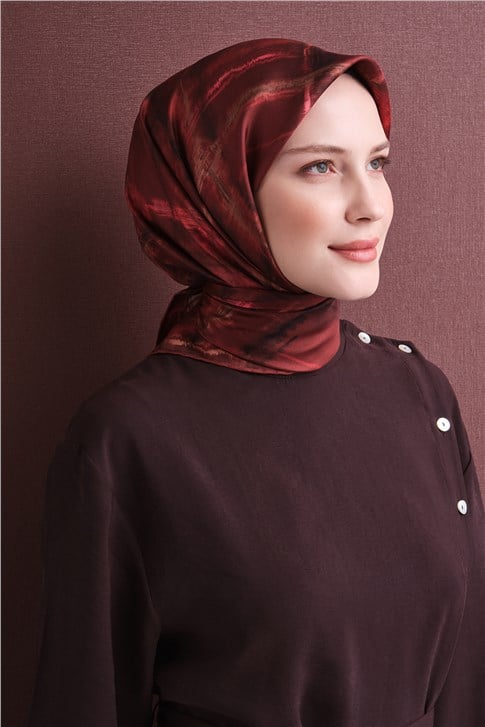Armine Saf İpek Twill Eşarp 9602D 81