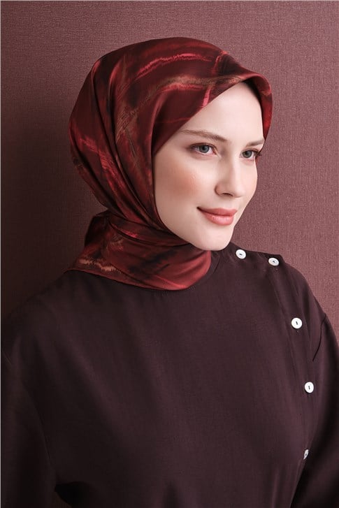 Armine Saf İpek Twill Eşarp 9602D 81