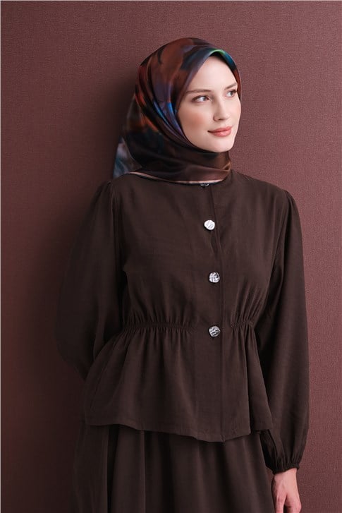 Armine Saf İpek Twill Eşarp 9603D 35