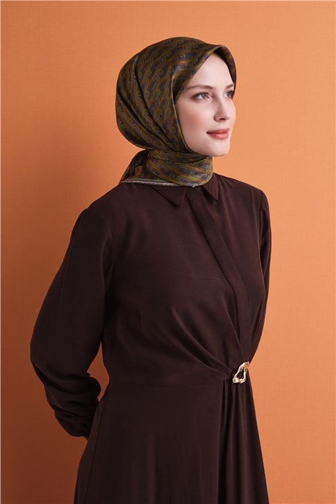 Armine Saf İpek Twill Eşarp 9604D 50