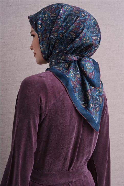Armine Saf İpek Twill Eşarp 9609D 80