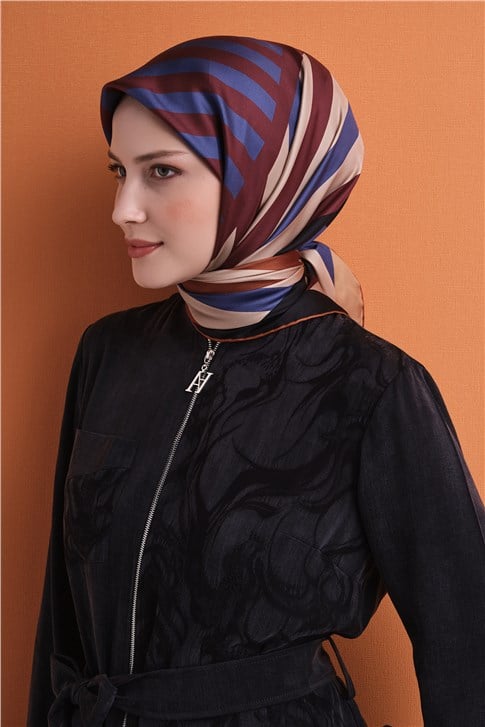 Armine Saf İpek Twill Eşarp 9615D 85