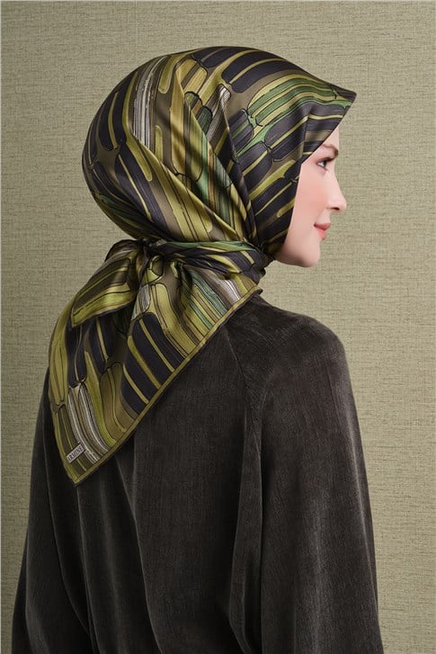 Armine Saf İpek Twill Eşarp 9616D 82