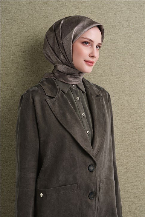 Armine Saf İpek Twill Eşarp 9618D 84