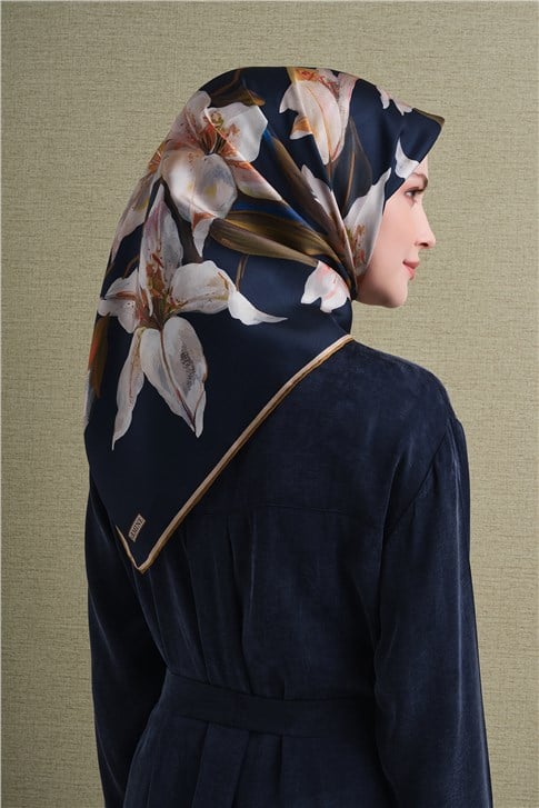 Armine Saf İpek Twill Eşarp 9620D 04