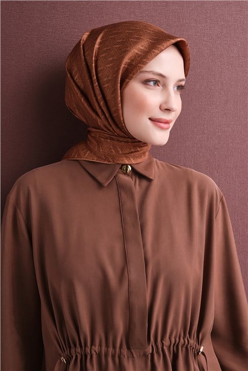 Armine Saf İpek Twill Eşarp 9625D 34