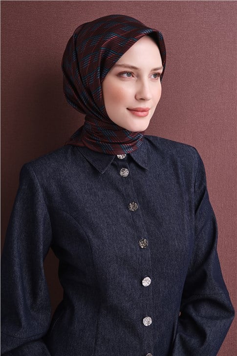 Armine Saf İpek Twill Eşarp 9626D 83
