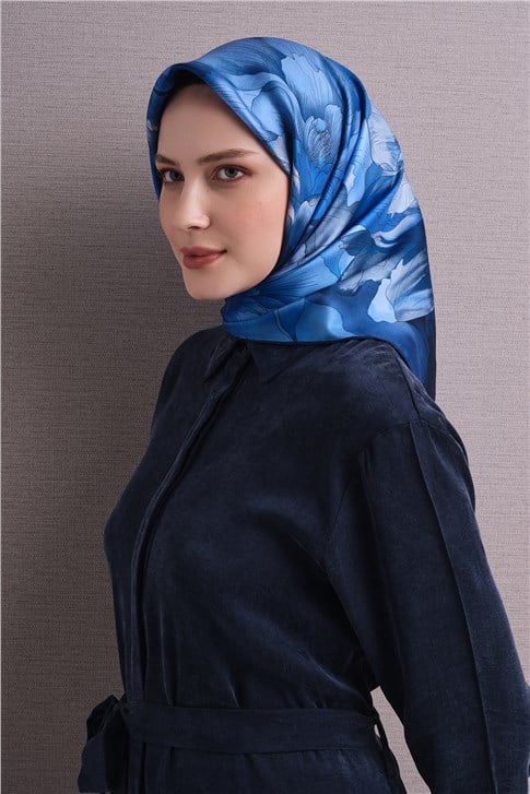 Armine Saf İpek Twill Eşarp 9627D 81