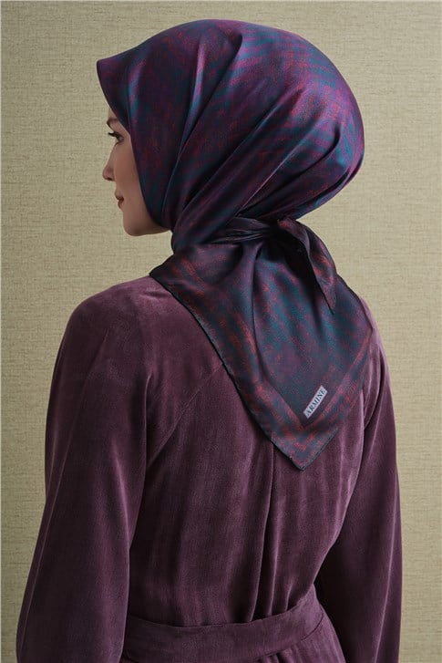 Armine Saf İpek Twill Eşarp 9628D 05