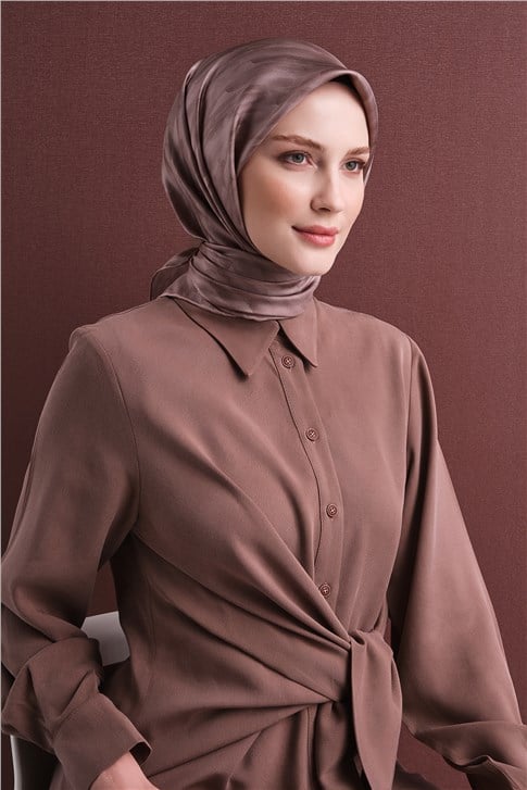 Armine Saf İpek Twill Eşarp 9630D 52