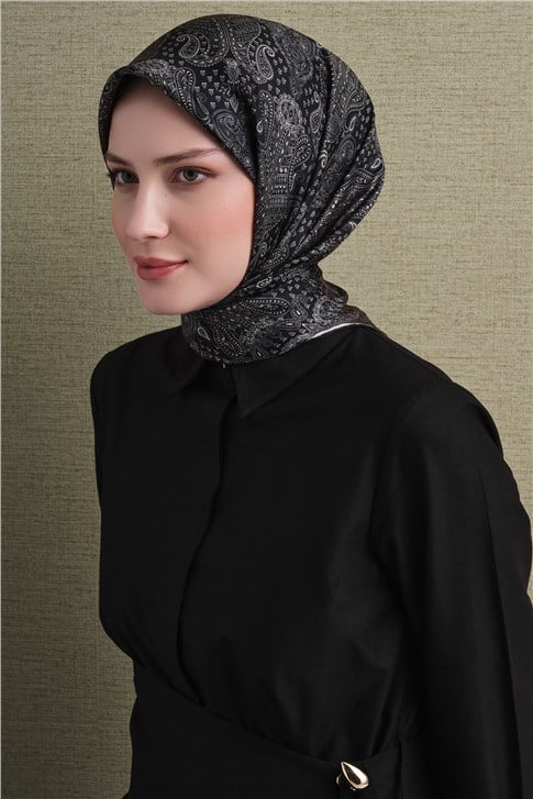Armine Saf İpek Twill Eşarp 9631D 83