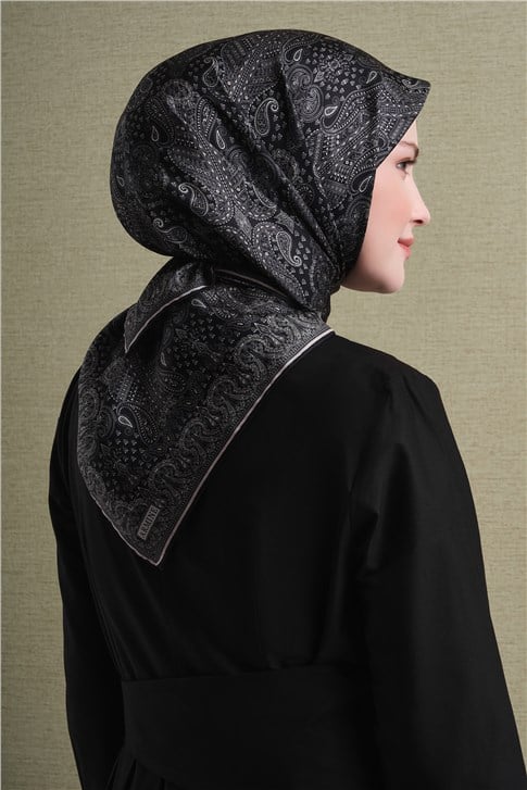 Armine Saf İpek Twill Eşarp 9631D 83