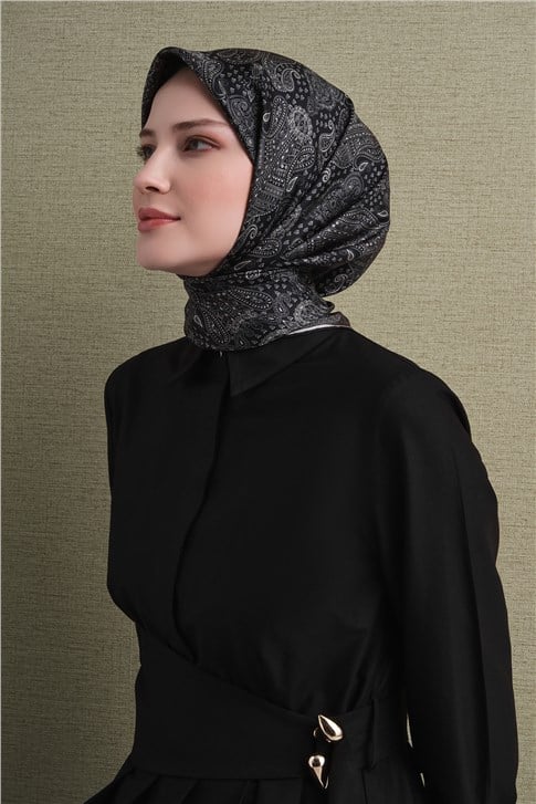 Armine Saf İpek Twill Eşarp 9631D 83