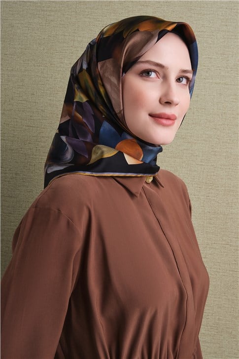 Armine Saf İpek Twill Eşarp 9632D 36