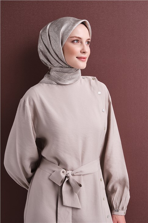 Armine Saf İpek Twill Eşarp 9640D 02