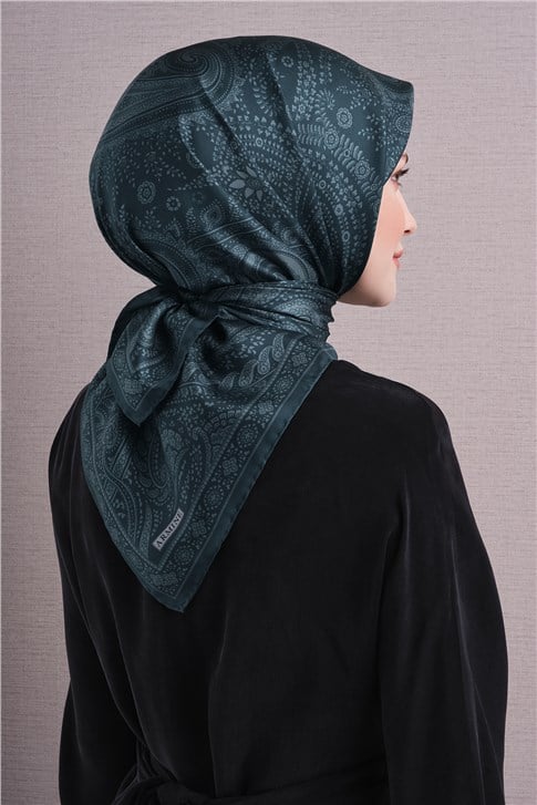 Armine Saf İpek Twill Eşarp 9640D 84