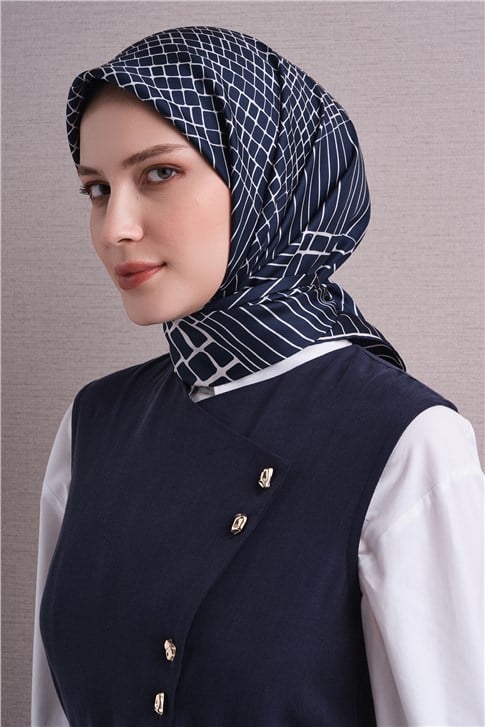 Armine Saf İpek Twill Eşarp 9644D 01