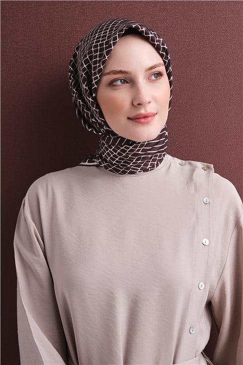 Armine Saf İpek Twill Eşarp 9644D 06