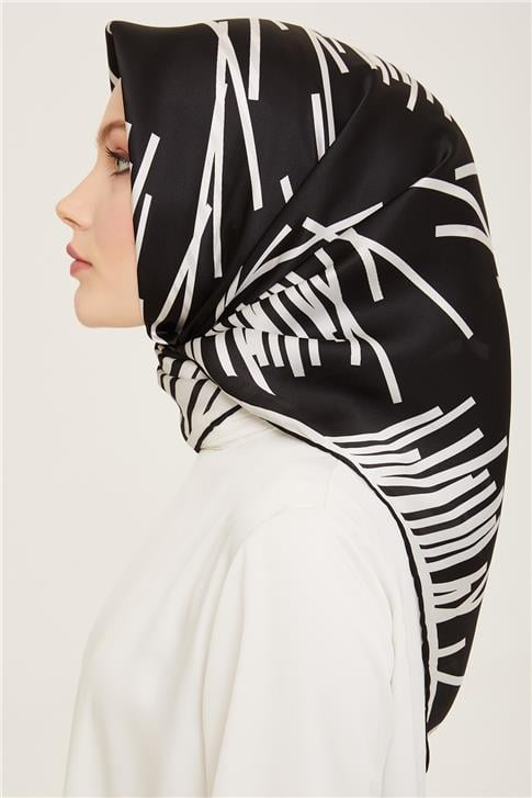 Armine Soyut Desenli Sura İpek Eşarp 24Ya9158 50