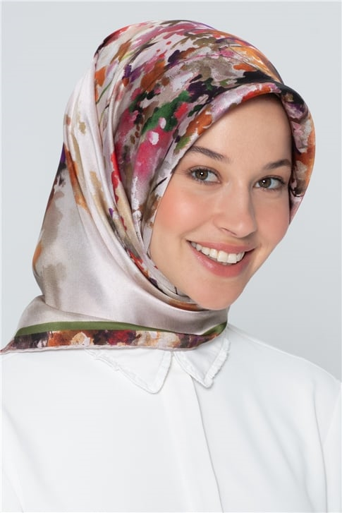 Armine Sura İpek Eşarp 20Ya8352 01