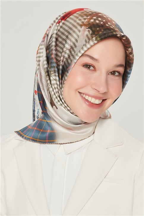 Armine Sura İpek Eşarp 21Y8500 80