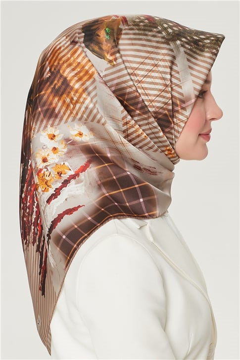 Armine Sura İpek Eşarp 21Y8500 82