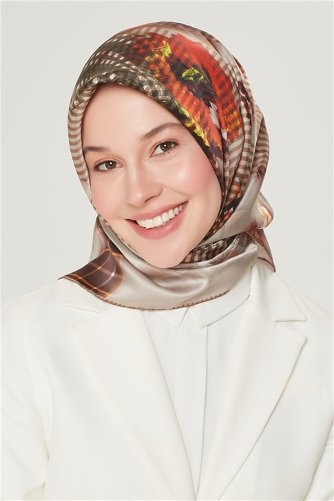 Armine Sura İpek Eşarp 21Y8500 82