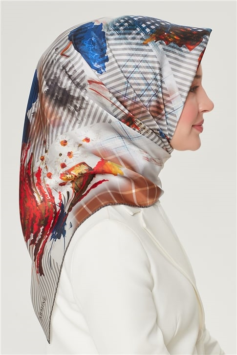 Armine Sura İpek Eşarp 21Y8500 83