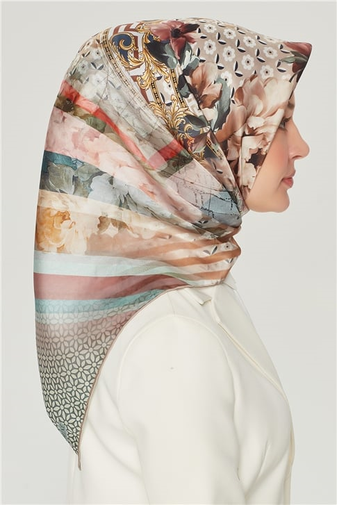Armine Sura İpek Eşarp 21Y8514 32