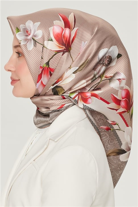 Armine Sura İpek Eşarp 21Y8532 01