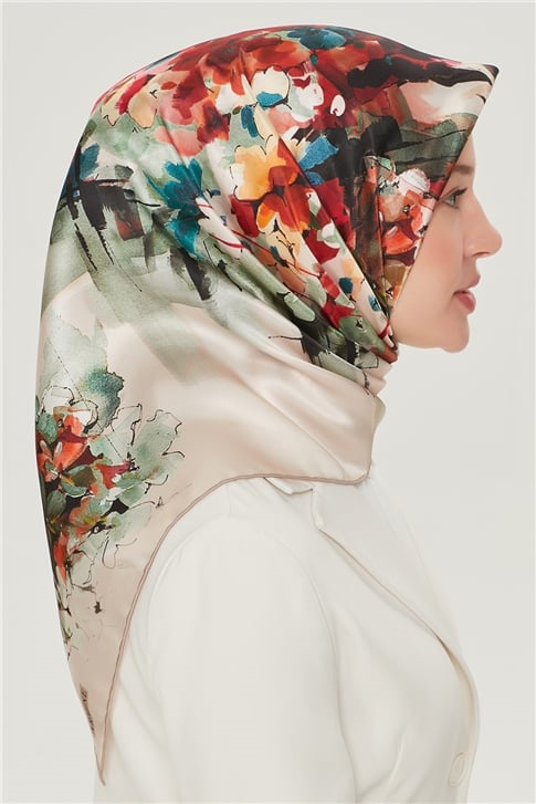 Armine Sura İpek Eşarp 21Y8538 02