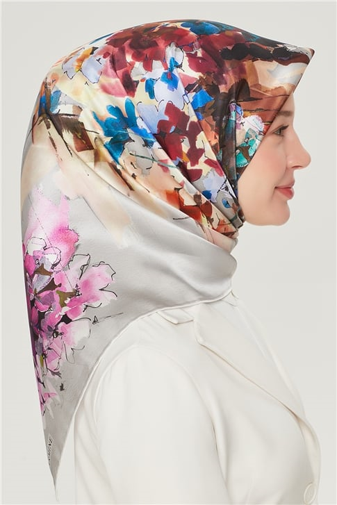 Armine Sura İpek Eşarp 21Y8538 34