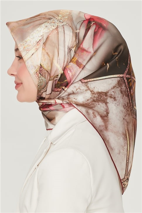 Armine Sura İpek Eşarp 21Y8540 05