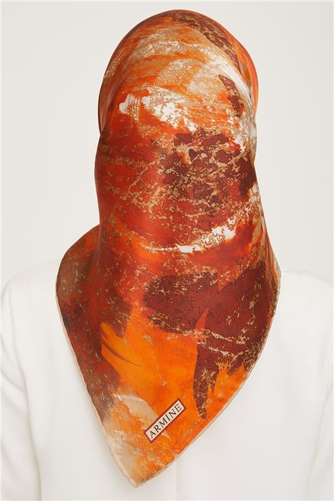 Armine Sura İpek Eşarp 23Ka9015 7 07