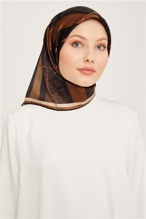Armine Sura İpek Eşarp 23Ka9023 05