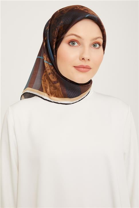 Armine Sura İpek Eşarp 23Ka9023 36