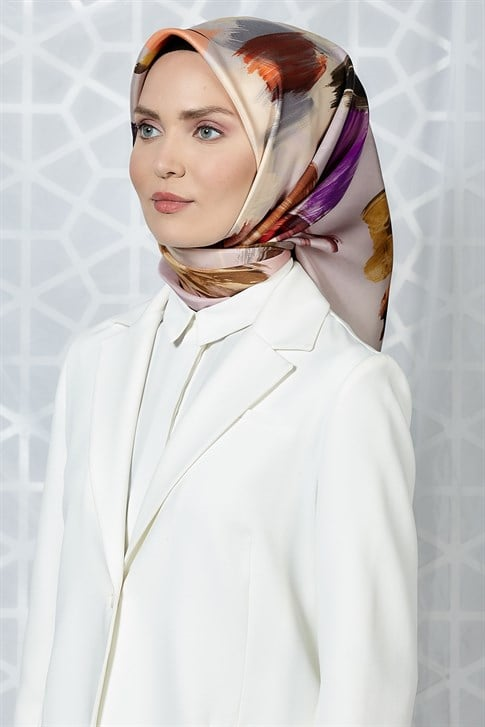 Armine Twill İpek Eşarp 19Ka8204 01