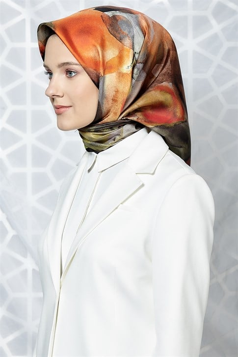 Armine Twill İpek Eşarp 19Ka8209 40