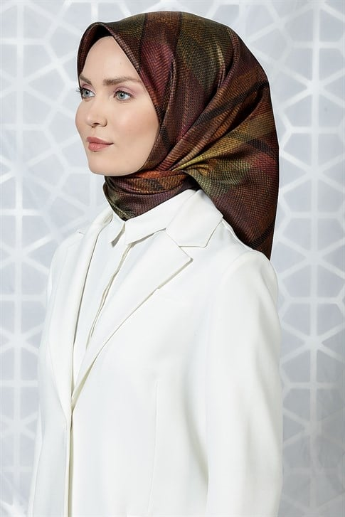 Armine Twill İpek Eşarp 19Ka8210 04